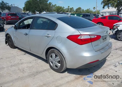 2014 Kia Forte Lx из США, поврежденный, VIN KNAFK4A6XE5160537